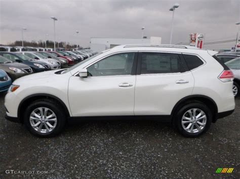 2016 Pearl White Nissan Rogue Sv Awd 109541717 Photo 9