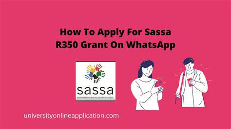 How To Apply For Sassa R350 Grant On Whatsapp Easy Guide