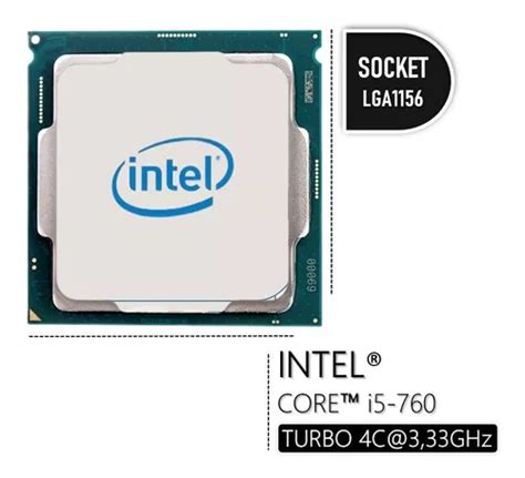 Intel Core I5 760 1st Gen Socket 1156 2 80ghz 8mb Cache MercadoLibre