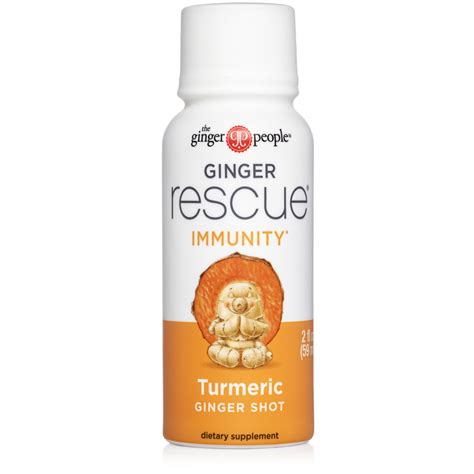 Ginger Rescue® Ginger Shots Turmeric Immunity The Ginger People Us