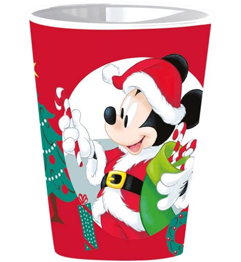 Świąteczny Kubek Plastikowy 260 Ml Myszka Minnie Mickey Stor Sklep