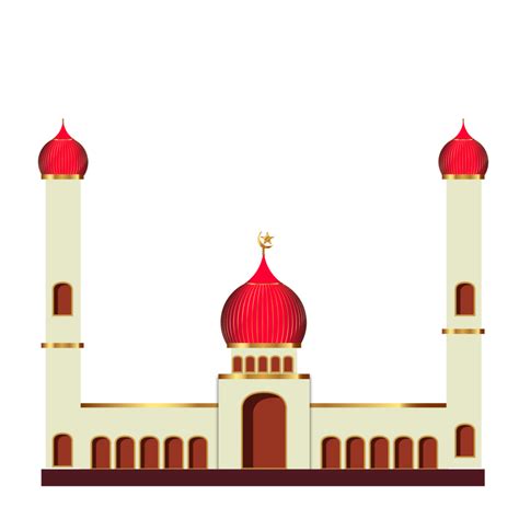 Mosque Design For Eid Al Fitr Eid Mubarak Decoration 18106910 PNG