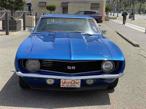 1969 Chevrolet Camaro Ss Lemans Blue Rwd Manual For Sale Chevrolet