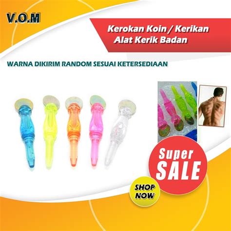 Jual VOM Kerokan Koin Kerikan Alat Kerik Badan 0306 Indonesia