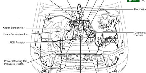 Toyota Tundra Knock Sensor Wiring Harness