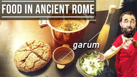 Food In Ancient Rome Cuisine Of Ancient Rome Garum Puls Bread