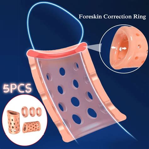 Pcs Set Foreskin Resistance Delay Rings Penis Sleeve Ring Time Delay