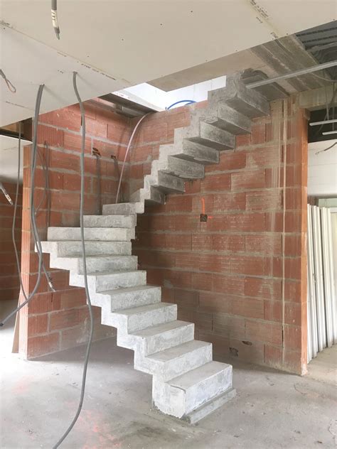 Escalier Beton Quart Tournant