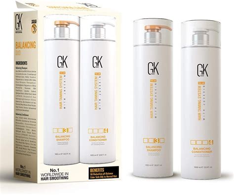 Gk Hair Global Keratin Balancing Shampoo And Conditioner Sets 33 8 Fl Oz 1000ml