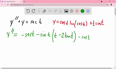 Solved Verify That The Given Functions Are Solutions Of The