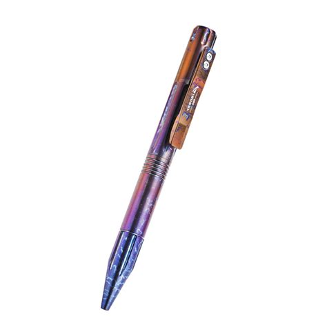 Titanium Tactical Bolt Action Pen Ballpoint Pen With Clip Compact Size ...