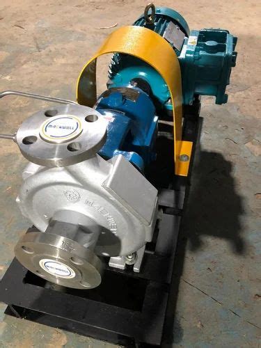 Single Stage Cast Iron Centrifugal Pump For Chemical Process