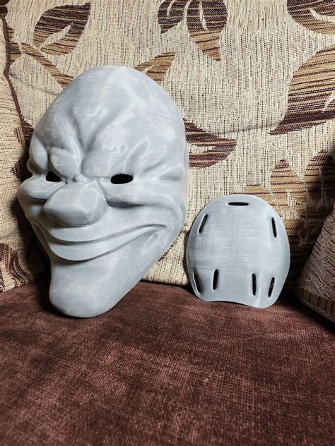 Dallas Payday Inspired Mask Heist Cosplay 3D Printed Mask Kit - Etsy