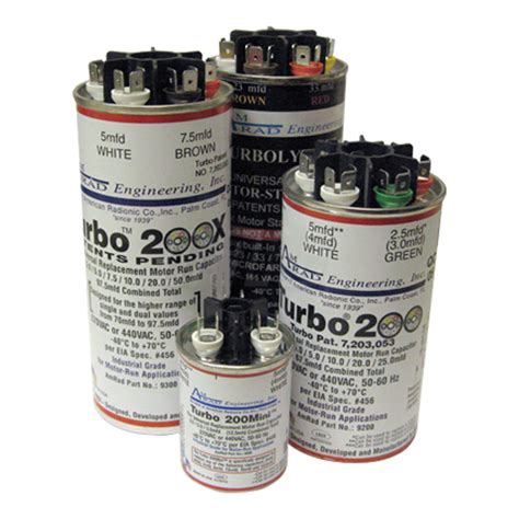 Turbo Universal Motor Run Capacitor