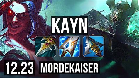 Kayn Vs Morde Jng M Mastery Solo Kills Games Euw