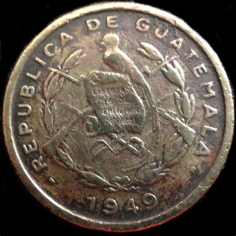 Monedas De M Xico Y El Mundo Guatemala Centavo De Quetzal De