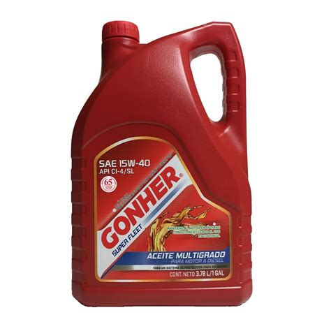 Gonher Diesel 15w 40 Aceite De Motor 5 Galones