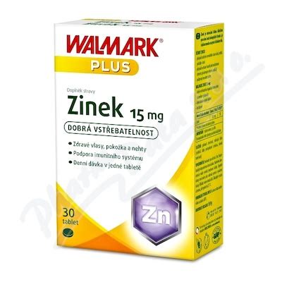 Walmark Zinek Mg Tbl