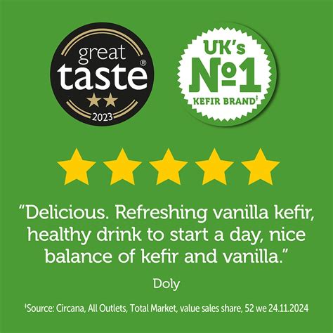 Biotiful Gut Health Kefir Drink Vanilla 1l Tesco Groceries