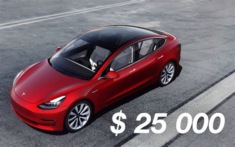 Tesla Le Nouveau Modèle à 25 000 Dollars Pourrait Arriver Plus Rapidement Que Prévu