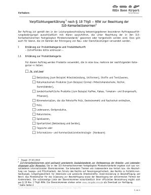 Ausfüllbar Online koeln bonn airport Dokument herunterladen PDF 184