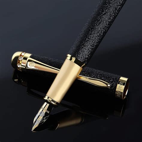 Bociyer Fancy Fountain Pen Set Luxury Fine Nib Includes Ink