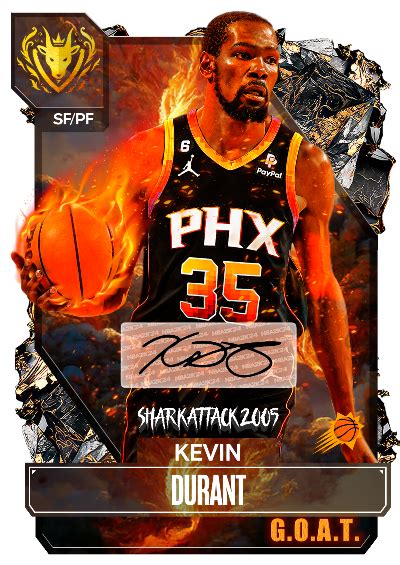 Nba K Kdb Custom Card Kevin Durant