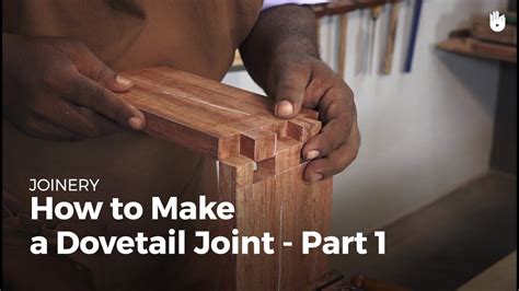 How To Make A Dovetail Joint Part 1 Woodworking YouTube