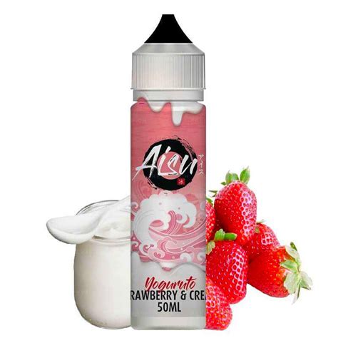 E Liquid Strawberry Cream 50ml Aisu Zero Ice Yoguruto FREEVAP