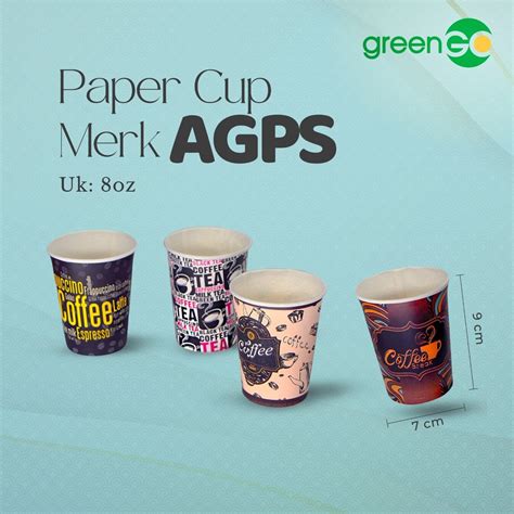 Jual PAPERCUP MOTIF 8OZ ISI 50PCS HOT PAPER CUP MOTIF GELAS KERTAS KOPI ANTI PANAS PAPER CUP 8