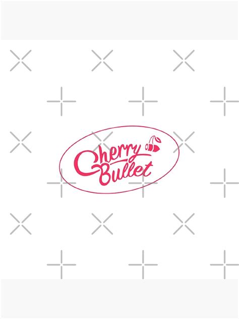 체리블렛 Cherry Bullet Cherry Rush Official Logo Kpop Logo Pin For