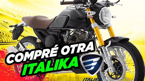 Mi Nueva Moto Blackbird De Italika Youtube