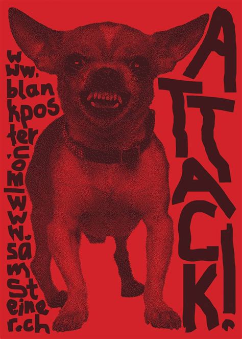 Attack - Blank Poster