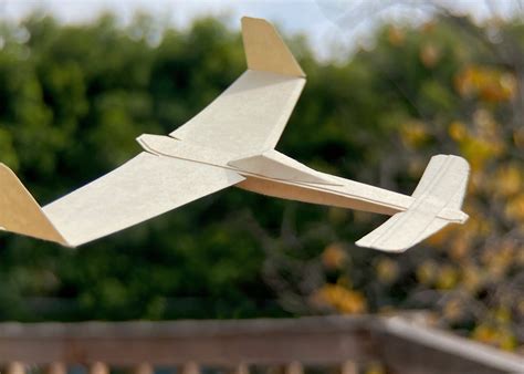 Micro Canard Glider Made of Card Stock : 6 Steps (with Pictures ...