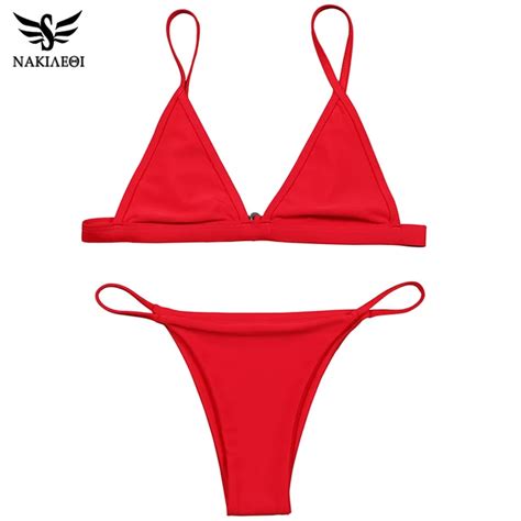 Aliexpress Buy Nakiaeoi Sexy Mini Micro Bikini Hot Sex Picture