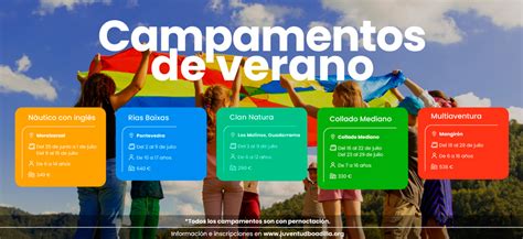 Abierto El Plazo De Inscripción Para Los Campamentos De Verano