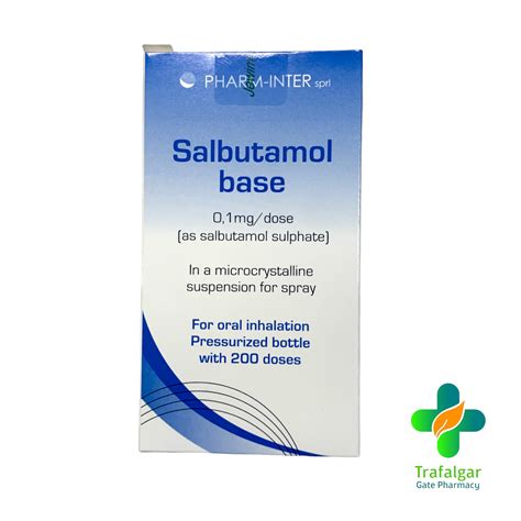 Asthalex Salbutamol 100mcg Inhaler Luex Trafalgar Gate Pharma