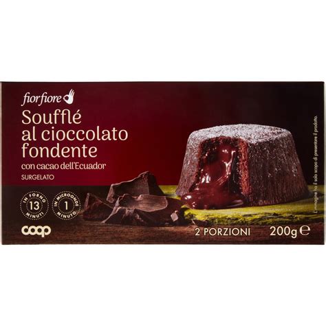 Soufflè al cioccolato COOP FIOR FIORE 200 G Coop Shop