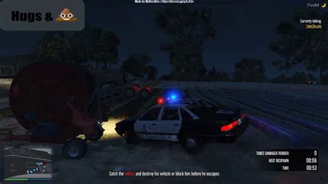 Gta Fivem Busted Cops Vs Robbers Youtube