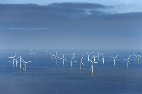 Aerial Of Lincs Wind Farm Off Skegness Aerial Of The Lincs Flickr