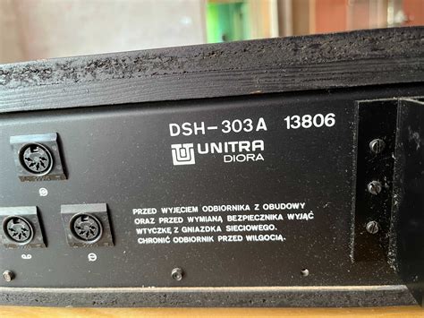 Unitra Diora Merkury DSH 303A 2x Unitra Tonsil ZG 30 C 114 Zambrów