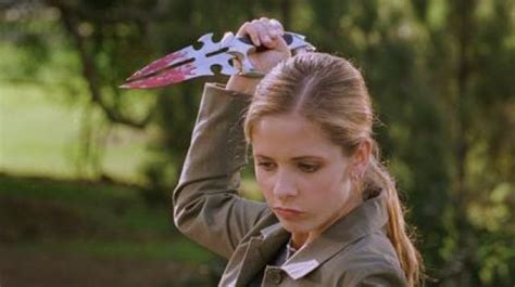 The Replica Of The Knife Of Faith From Buffy Summers Sarah Michelle Gellar In Buffy The