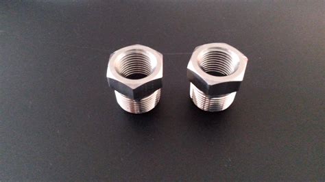 Reducción Bushing 3 4 Npt A 1 2 Npt De Acero Inoxidable 304 150 00