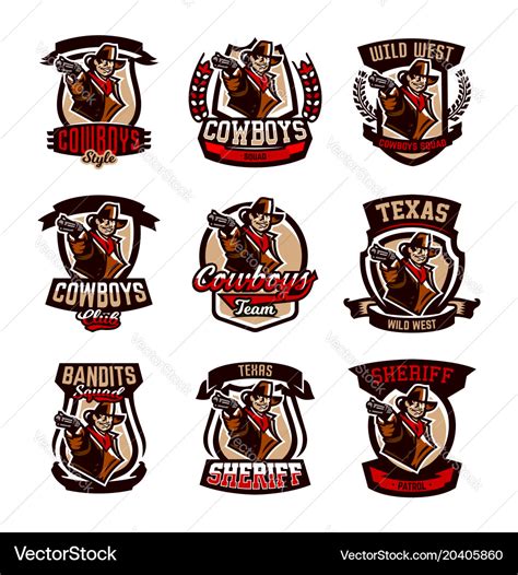 Western Cowboy Logos