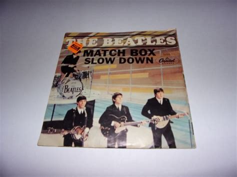 The Beatles Matchbox Slow Down 45 Rpm With Picture Sleeve 1964