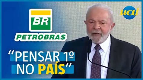 Lula critica distribuição de lucro da Petrobras YouTube