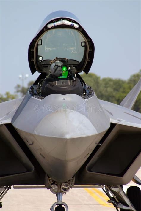 F-22 Raptor Cockpit stock image. Image of aircraft, plane - 15963829