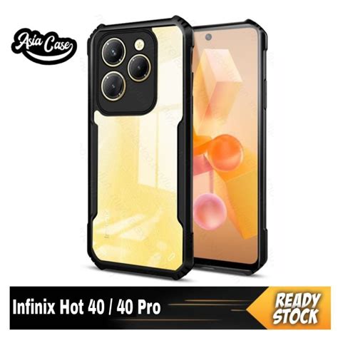 Case Infinix Hot 40 Hot 40 Pro Softcase Casing Fusion ShockProof Fuze