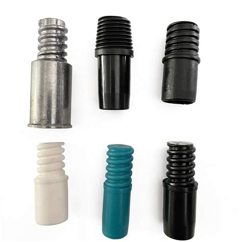 Broom Extension Pole Adapter Tips Plastic Threaded Handle Tips End Adapter