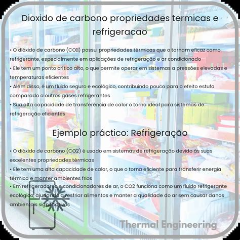 Dióxido De Carbono Propriedades Térmicas E Refrigeração